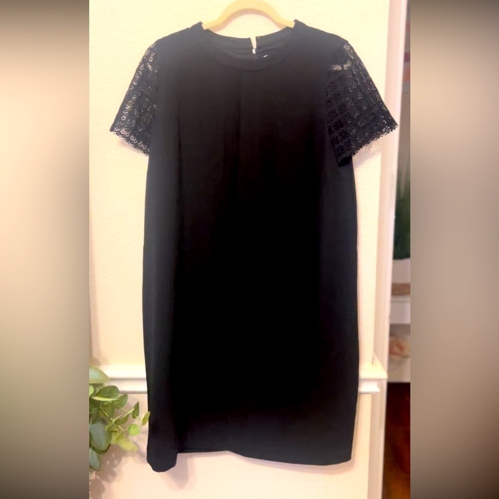 Black ann taylor 14M maternity dress